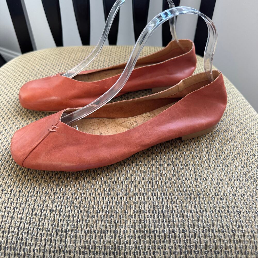 Korks by Kork Ease Padilla Leather Ballet Flats Size 7.5 - Picture 3 of 12